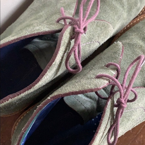 ted baker linnus chukka boots in dark Greek suede - Picture 6 of 11